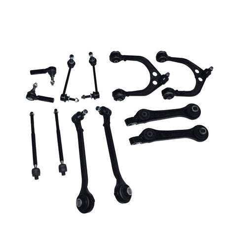 12 x Front Lower & Upper Control Arm Kits Fit For Chrysler 300 C LE LX 2004-2012 3.0L CAKIT-CR001 - Machter