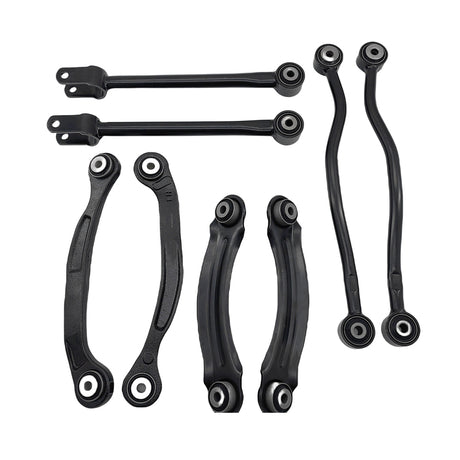 8 Pieces Rear Control Arms Kit Fit For Chrylser 300 300C 2005-2013 - Machter