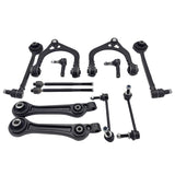 12 Pcs Full Set Front Lower Upper Control Arms Kit Fit For Chrysler 300 C LE LX 2004-2012 CAKIT-CR004 - Machter