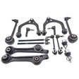 14 Pieces Front Lower Upper Control Arms Kit Fit For Chrysler 300 300C 2012-2021 - Machter