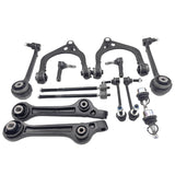 14 Pieces Front Lower Upper Control Arms Kit Fit For Chrysler 300 300C 2012-2021 - Machter