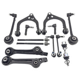 14 Pieces Front Lower Upper Control Arms Kit Fit For Chrysler 300 300C 2012-2021 - Machter