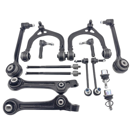 14 Pcs Front Lower Upper Control Arms Kit Fit For Chrysler 300 300C 2012-2021 CAKIT-CR005 - Machter