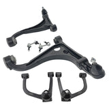6 Pcs Front Upper Lower Control Arms & Sway Bar Links Fit For Ford Falcon AU2 BA BF XR6 XR8 CAKIT-FD006 - Machter