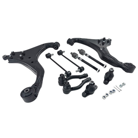 10 x Front Lower Control Arm Tie Rod Kit Fit For Hyundai Tucson JM For Kia Sportage KM CAKIT-HD001 - Machter