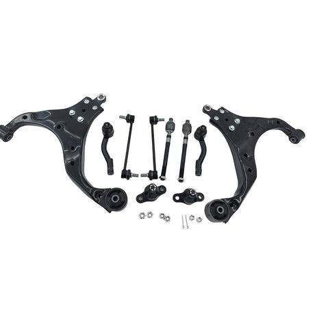 10 x Front Lower Control Arm Tie Rod Kit Fit For Hyundai Tucson JM For Kia Sportage KM CAKIT-HD001 - Machter