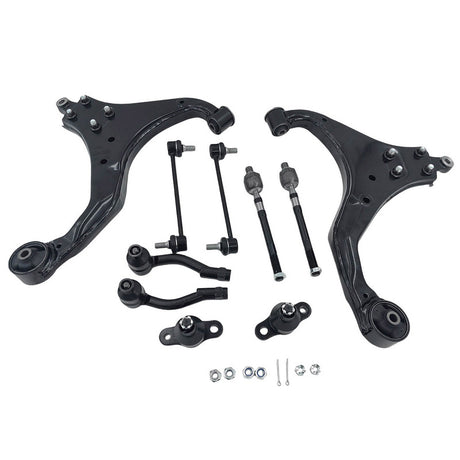 10 x Front Lower Control Arm Tie Rod Kit Fit For Hyundai Tucson JM For Kia Sportage KM - Machter