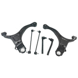 6 x Lower Front Control Arm & Sway Bar End Link Fit For Hyundai Santa Fe CM FWD AWD 2006-2012 CAKIT-HY001 - Machter