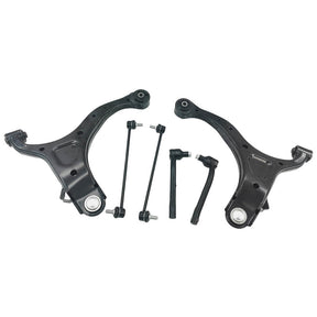 6 x Lower Front Control Arm & Sway Bar End Link Fit For Hyundai Santa Fe CM FWD AWD 2006-2012 CAKIT-HY001 - Machter