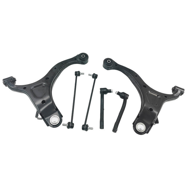 6 x Lower Front Control Arm & Sway Bar End Link Fit For Hyundai Santa Fe CM FWD AWD 2006-2012 CAKIT-HY001 - Machter