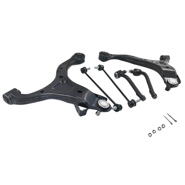 6 x Lower Front Control Arm & Sway Bar End Link Fit For Hyundai Santa Fe CM FWD AWD 2006-2012 - Machter