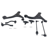8Pcs Lower Ball Joint Control Arm Sway Bar Link Tie Rod End Kit Fit For Kia Rio JB Sedan & Hatch 08/2005-04/2011 CAKIT-KI001 - Machter