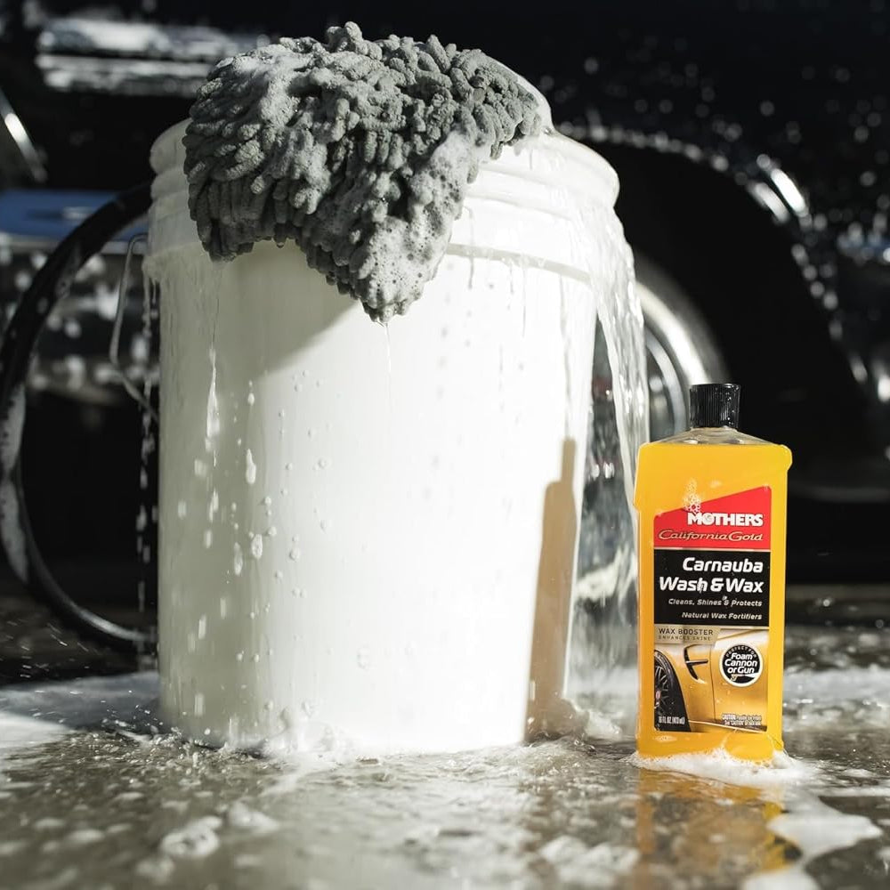 CALIFORNIA GOLD® CARNAUBA WASH & WAX 473mL - Mothers