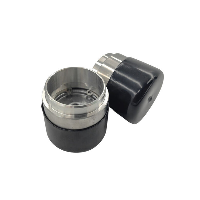 2 x 45mm Trailer Bearing Buddy Protectors Bearing Buddies Stainless Steel With Cap CAP001-2PCS - Machter