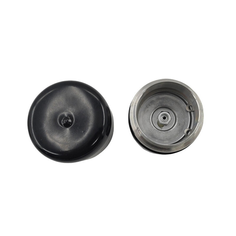 2 x 45mm Trailer Bearing Buddy Protectors Bearing Buddies Stainless Steel With Cap CAP001-2PCS - Machter