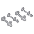 2 x Front Control Arm Lower Camber Bolt Kit Fit For Toyota LandCruiser Prado 150 Series 2010-ON CBK-TA004-4PCS - Machter