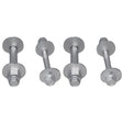 2 x Front Control Arm Lower Camber Bolt Kit Fit For Toyota LandCruiser Prado 150 Series 2010-ON - Machter
