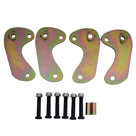 4"-6"Lift Front Caster 5Â° Castor Plate Kit Fit For Toyota Landcruiser 80 105 1991-ON - Machter