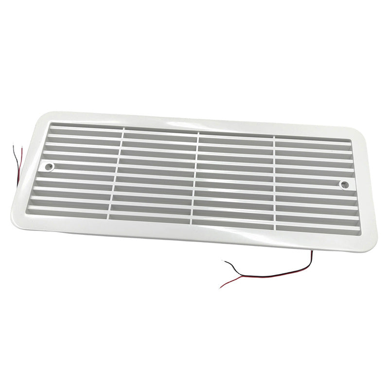 12V Fridge Vent With Fan RV Trailer Caravan Side Air Outlet Ventilation Exhaust Fan CF-003 - Machter