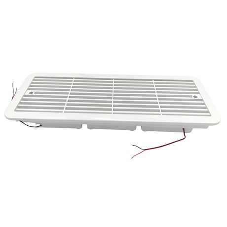 12V Fridge Vent With Fan RV Trailer Caravan Side Air Outlet Ventilation Exhaust Fan - Machter