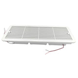 12V Fridge Vent With Fan RV Trailer Caravan Side Air Outlet Ventilation Exhaust Fan CF-003 - Machter