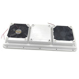 12V Fridge Vent With Fan RV Trailer Caravan Side Air Outlet Ventilation Exhaust Fan CF-003 - Machter