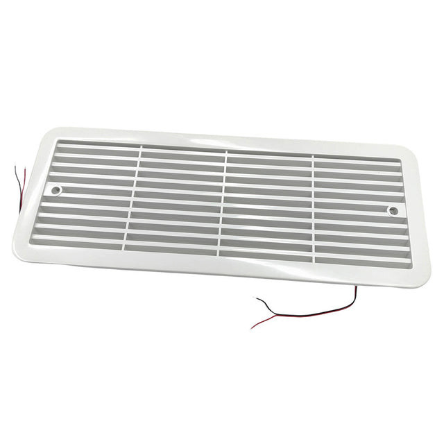 12V Fridge Vent With Fan RV Trailer Caravan Side Air Outlet Ventilation Exhaust Fan CF-003 - Machter