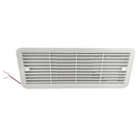 12V Fridge Vent With Fan RV Trailer Caravan Side Air Outlet Ventilation Exhaust Fan - Machter
