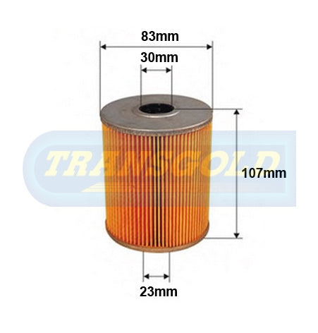 Cartridge Filters Fits Volkswagen Golf & Passat (94-98) CF2600 - Transgold | Universal Auto Spares