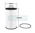 Cartridge Filters Fits Audi, Volkswagen WCF112 CF2642 - Transgold | Universal Auto Spares