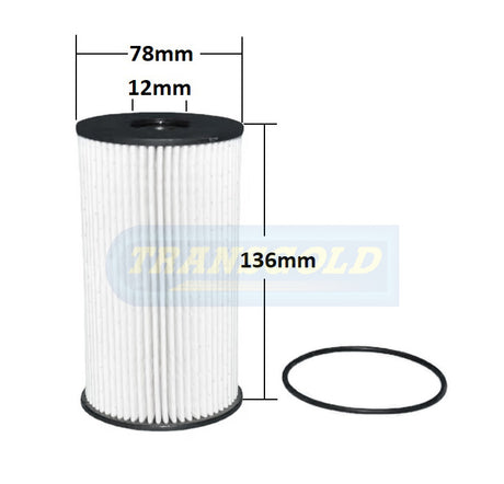 Cartridge Filters Fits Audi, Volkswagen WCF112 CF2642 - Transgold | Universal Auto Spares