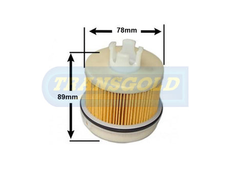 Cartridge Filters Fits Hino 300 WCF8 CF2669 - Transgold | Universal Auto Spares