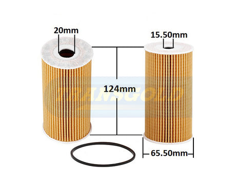 Cartridge Filters Fits Jeep Wrangler / Cherokee WCO133 CF2867 - Transgold | Universal Auto Spares