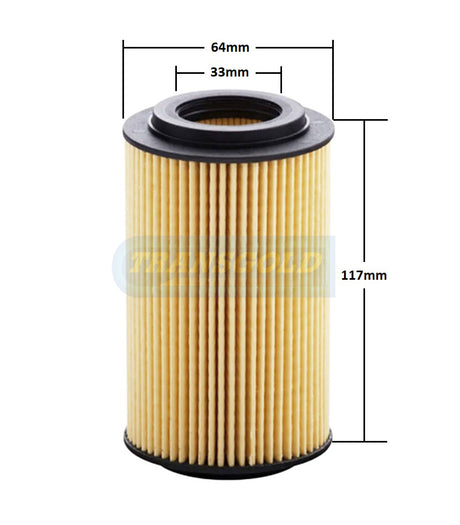 Cartridge Filters Fits Mercedes Various CF2902 - Transgold | Universal Auto Spares