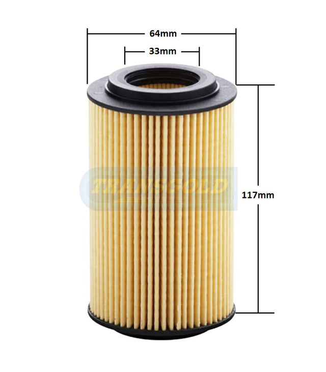 Cartridge Filters Fits Mercedes Various CF2902 - Transgold | Universal Auto Spares