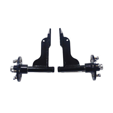 For Shipping Container Hub And Spindle Kit 6 x 5.5 Lug Fast Bolt On Wheels CH001-2PCS - Machter