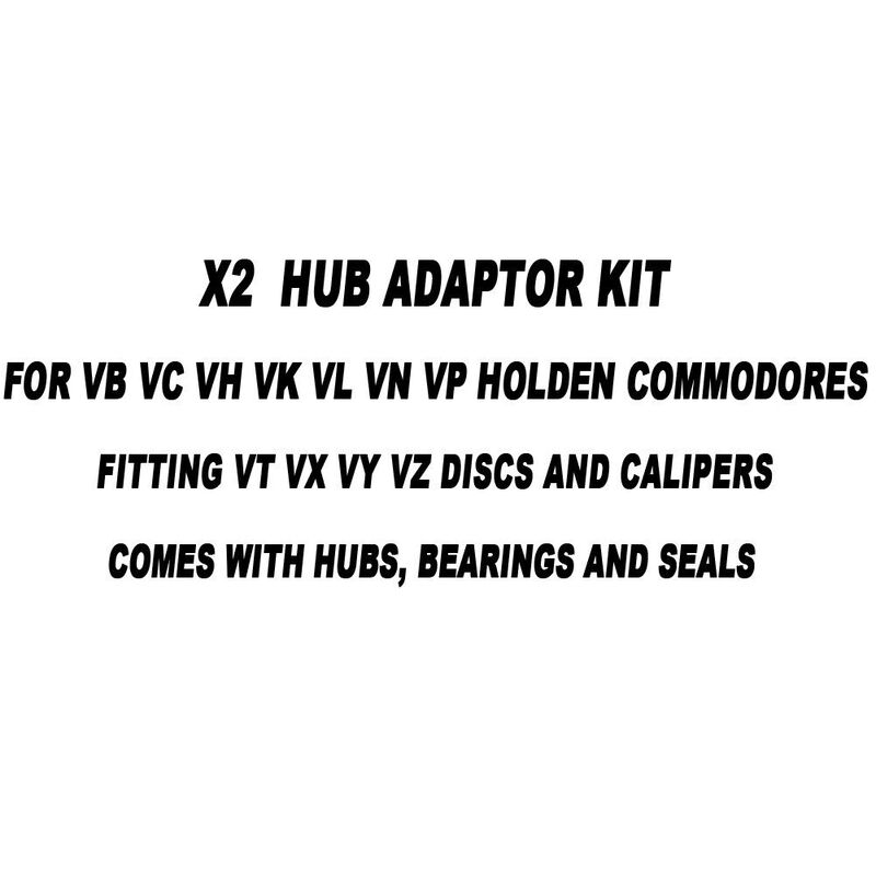Wheel Hub Adaptors Fit For Holden Commodore VT VX VY VZ For VB VC VH VK VL VN VP Holden Commodore CH002-2PCS - Machter