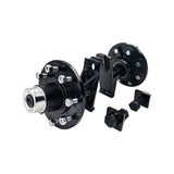 8 x 6.5 Lug 8000LB Superior Shipping Container Wheels Bolt-on Spindle Kit CH004-BLACK-2PCS - Machter