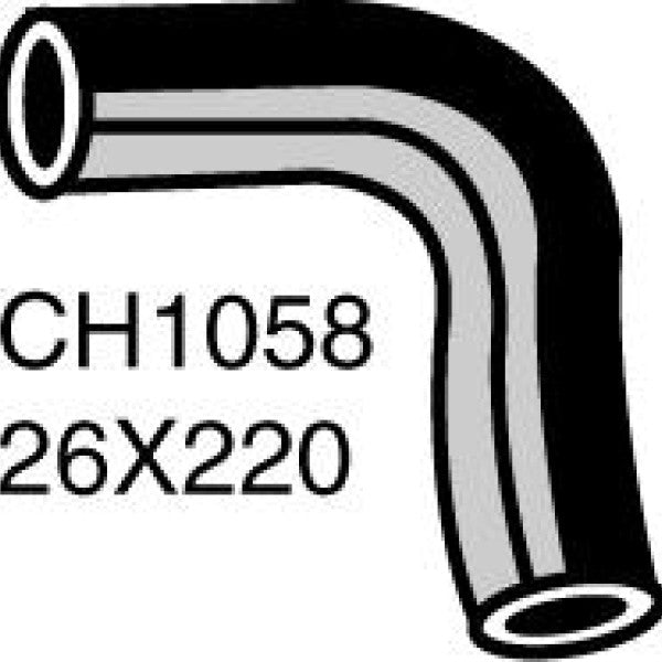 Hose - Top MAZDA B1600 Utility CH1058 - MACKAY