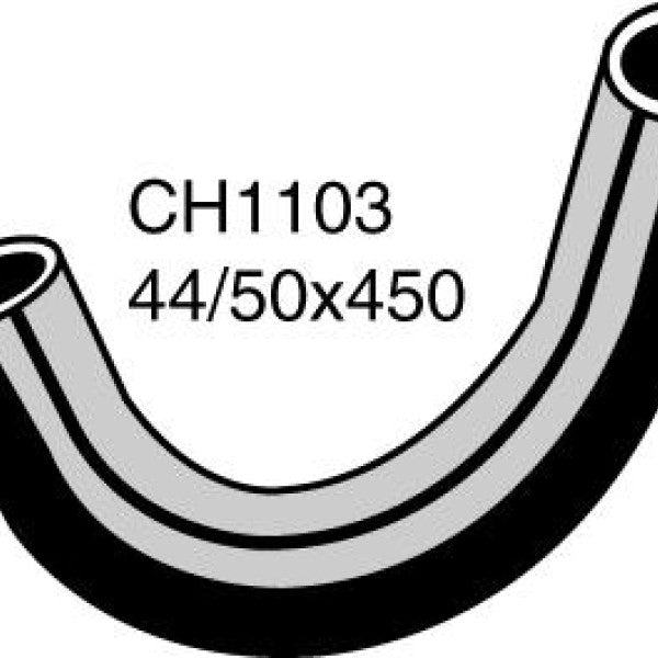 Hose - Bottom JAGUAR XJ12 5.3L CH1103 - MACKAY