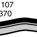 Hose - Top FORD Falcon/Fairlane 4.9L V8 CH1107 - MACKAY