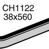 Hose - Top MITSUBISHI Valiant 8 Cyl CH1122 - MACKAY