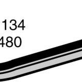 Hose - Bottom TOYOTA Cressida MX32 - MX36 CH1134 - MACKAY
