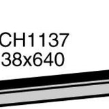 Hose - Top MITSUBISHI Valiant 8 Cyl CH1137 - MACKAY