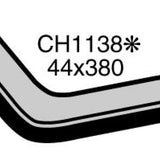Hose - Bottom MITSUBISHI Valiant 8 Cyl CH1138 - MACKAY
