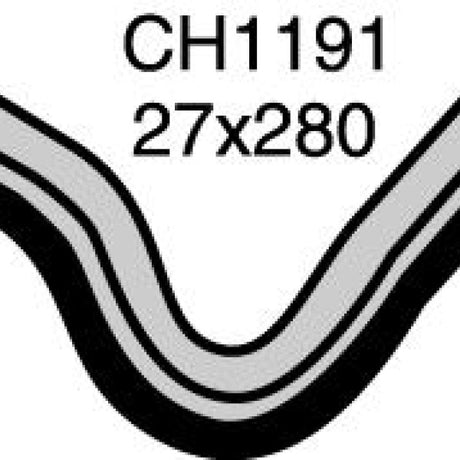 Hose - Top NISSAN 120Y B210 CH1191 - MACKAY