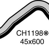Hose - Bottom FORD Falcon/Fairlane 4.9 5.8L CH1198 - MACKAY