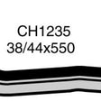 Hose - Top FORD F100 4.1L 6Cyl CH1235 - MACKAY