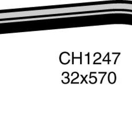 Hose - Top HOLDEN Commodore VC-VK 2.8 3.3 CH1247 - MACKAY