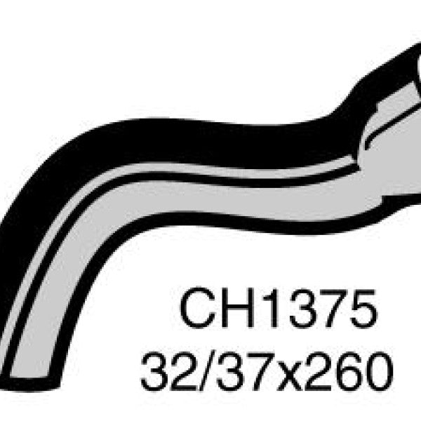 Hose - Bottom TOYOTA HiAce 18R CH1375 - MACKAY